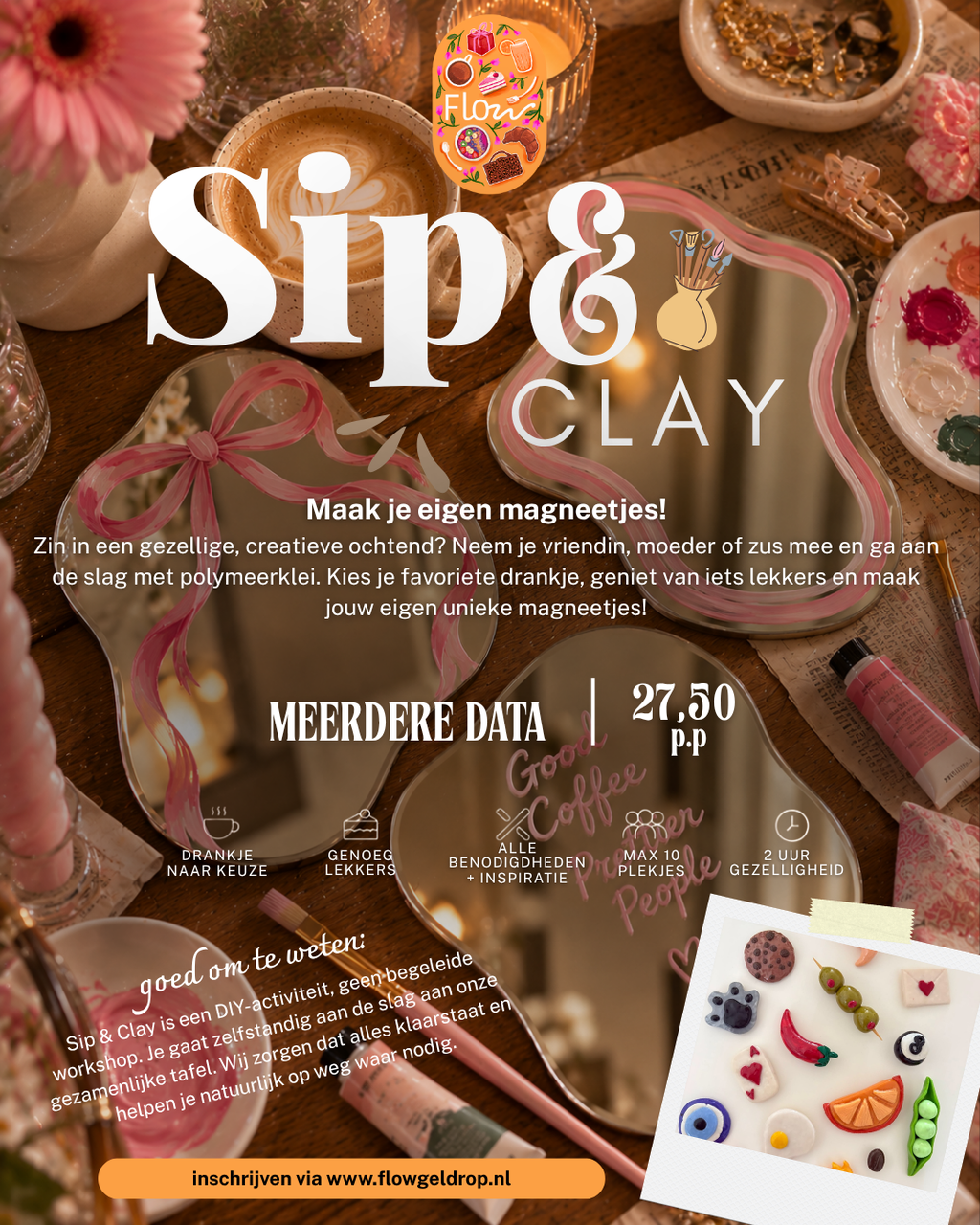 Sip & Clay | magneetjes maken 21-11