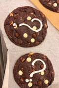 Gender reveal cookie
